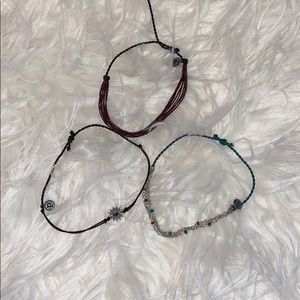 set of puravida bracelets